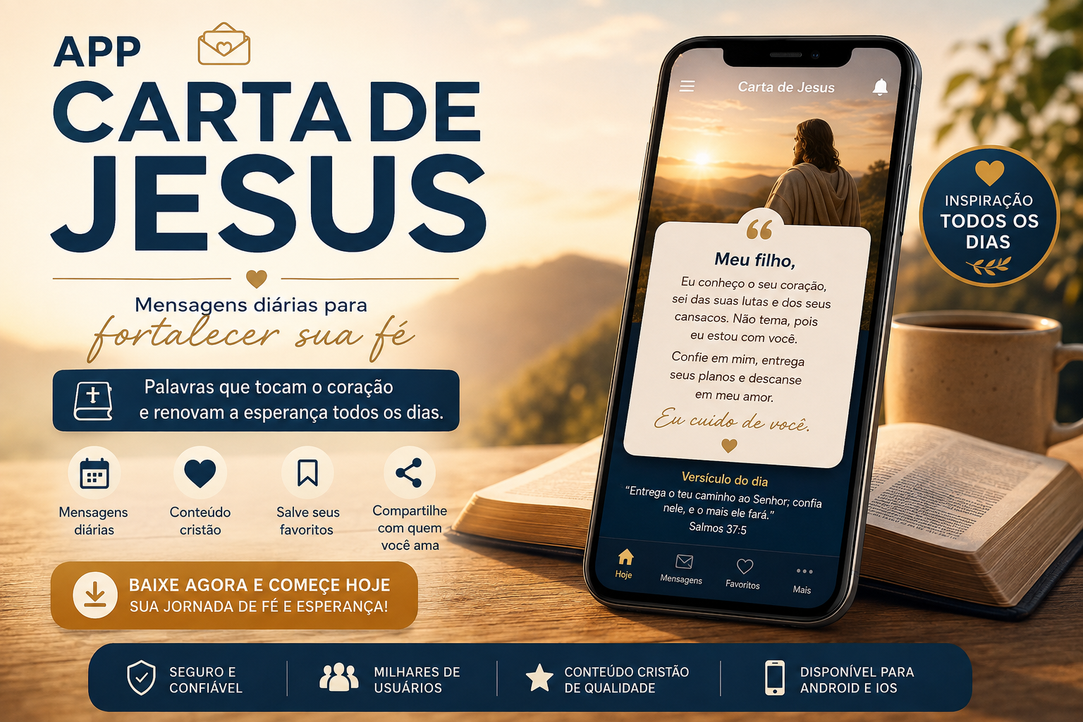 App carta de jesus